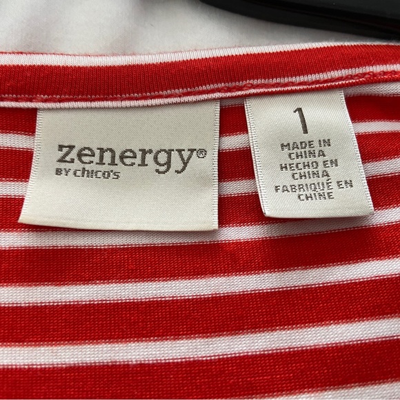 Chicos zynergy orange top - Picture 4 of 4